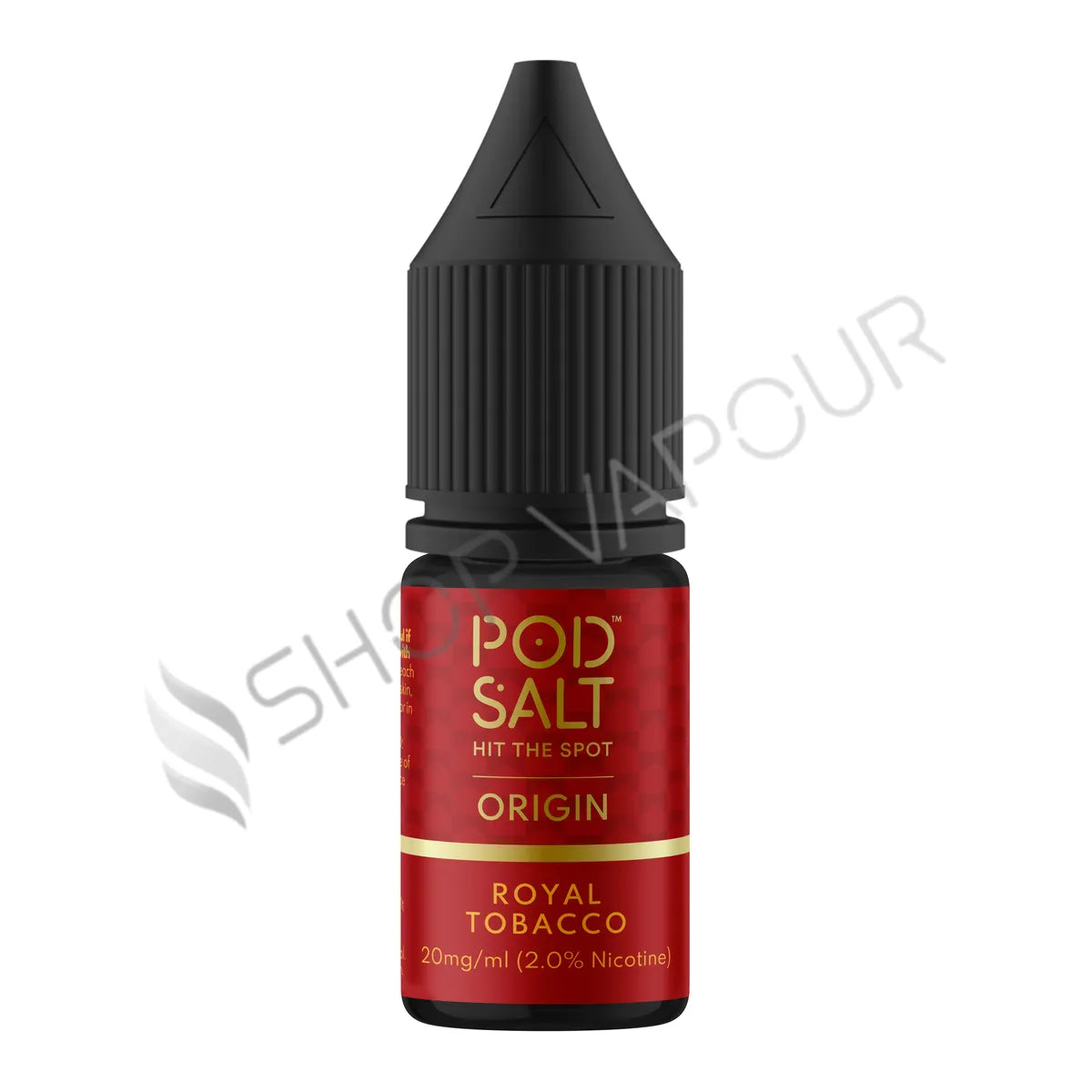 Royal Tobacco Nic Salt E-Liquid by Pod Salt Origin