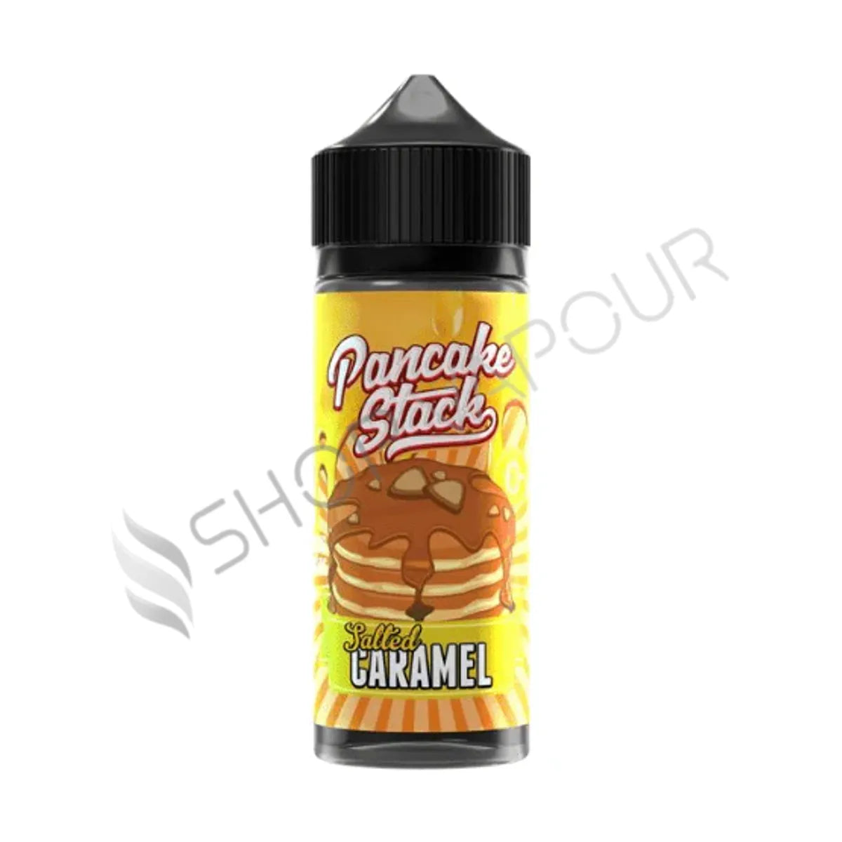 Salted Caramel 100ml Shortfill E-liquid by Pancake Stack