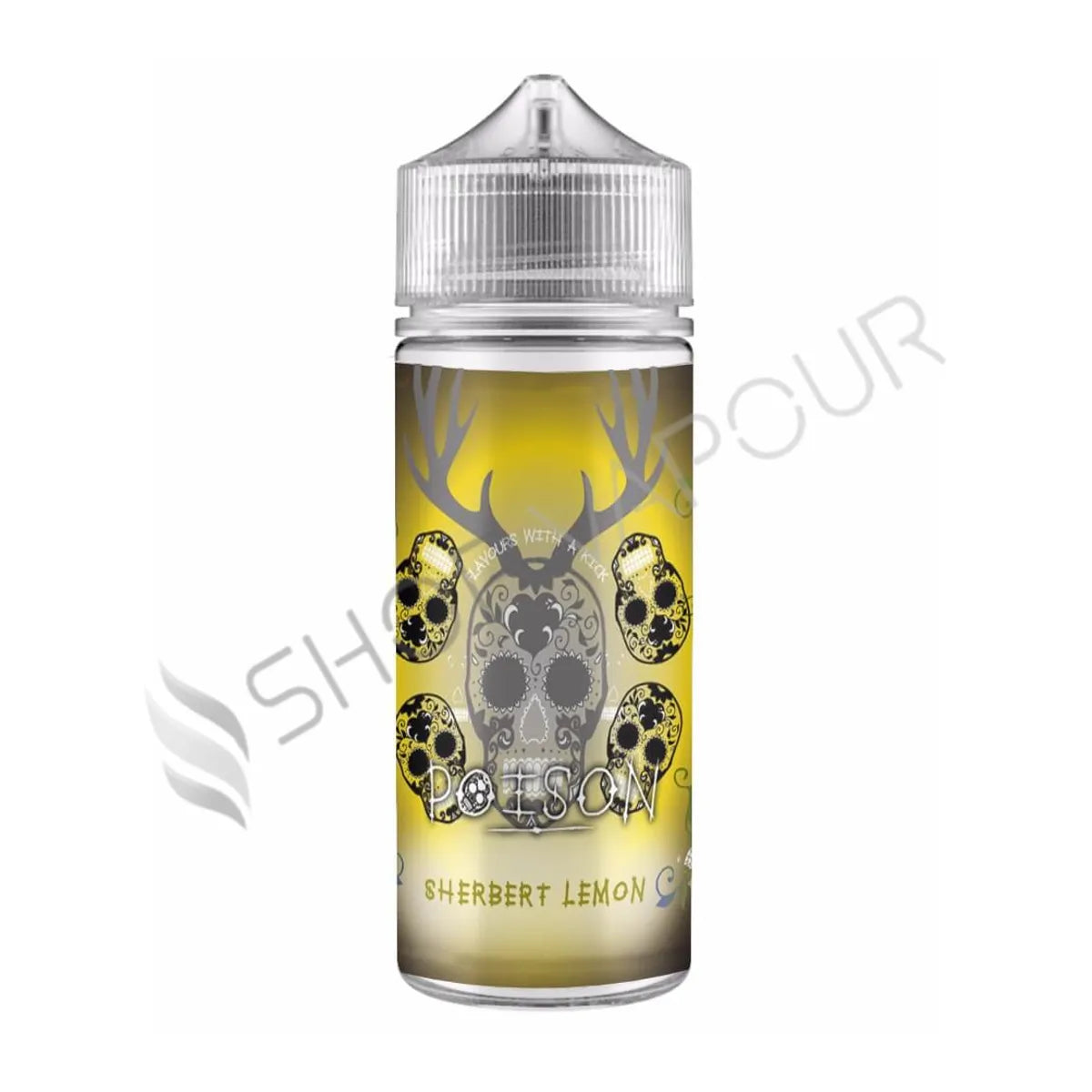 Sherbet Lemon 100ml Shortfill E-Liquid by Poison