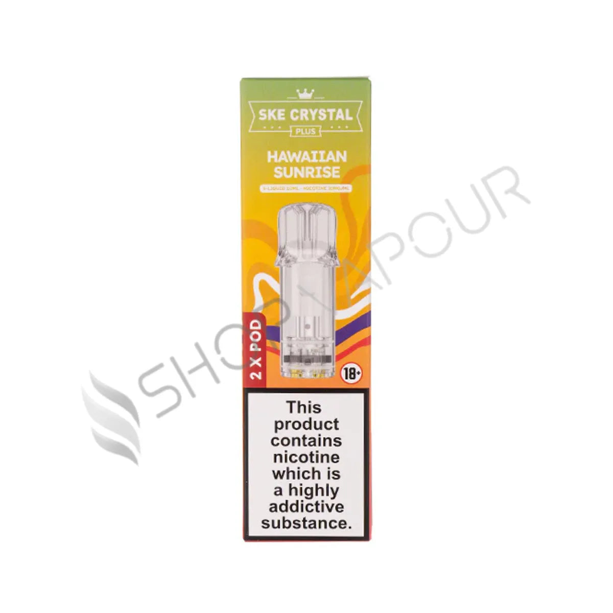 Hawaiian Sunrise Crystal Plus Prefilled Pods by SKE