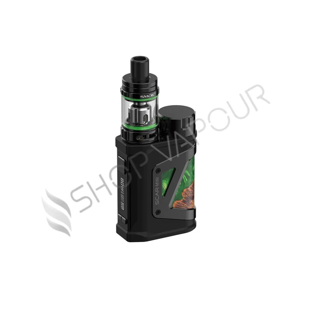 Smok Scar Mini Vape Kit - Green Stabilising Wood