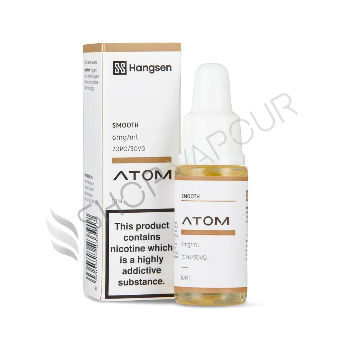 Smooth As Silk 10ml E-Liquid by Hangsen Atom