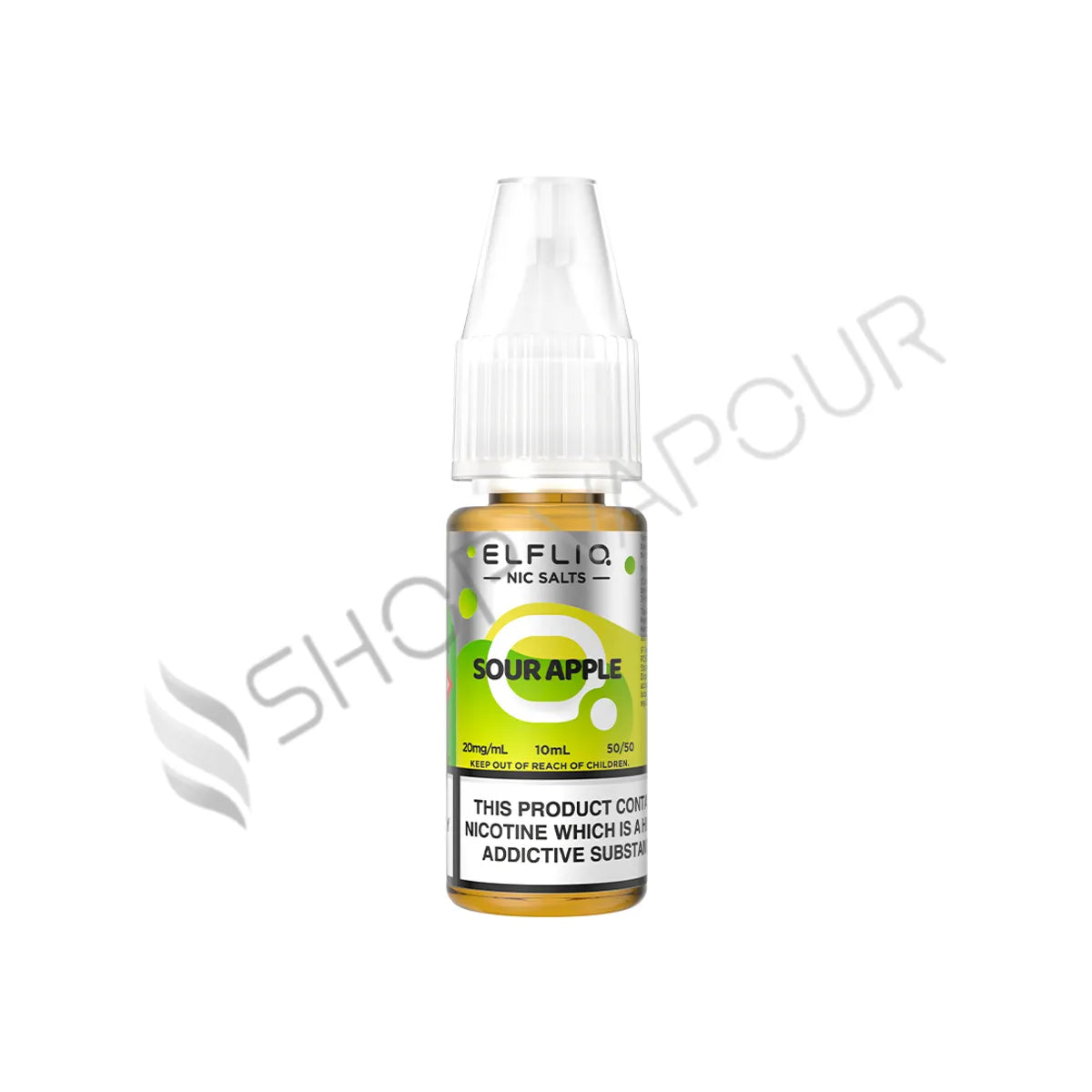 Sour Apple Nic Salt E-Liquid by Elf Bar Elfliq