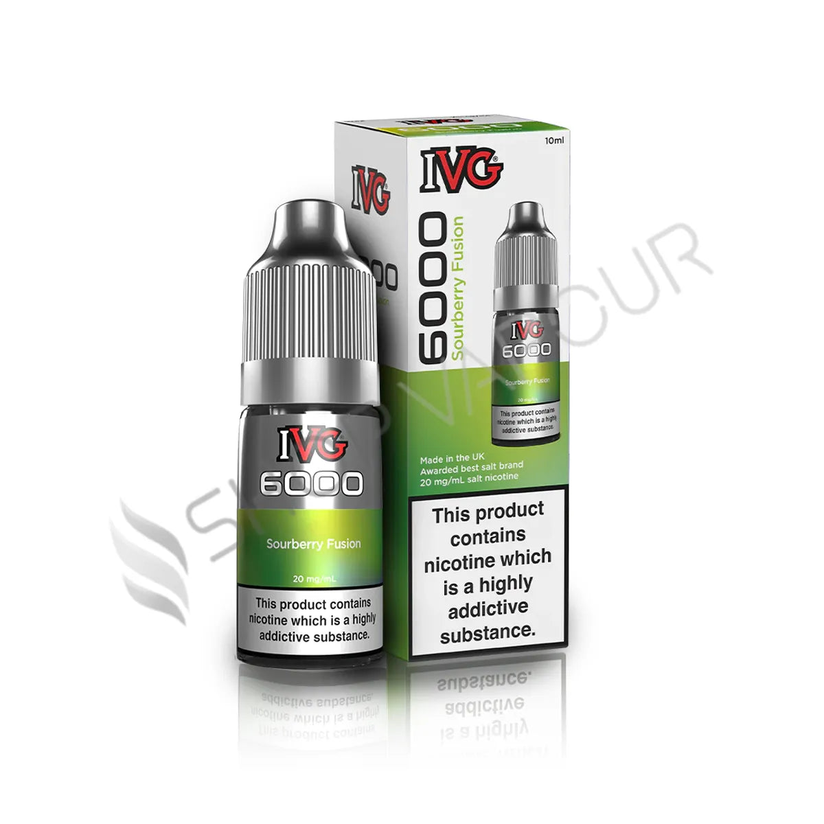 Sourberry Fusion Nic Salt E-Liquid by IVG 6000