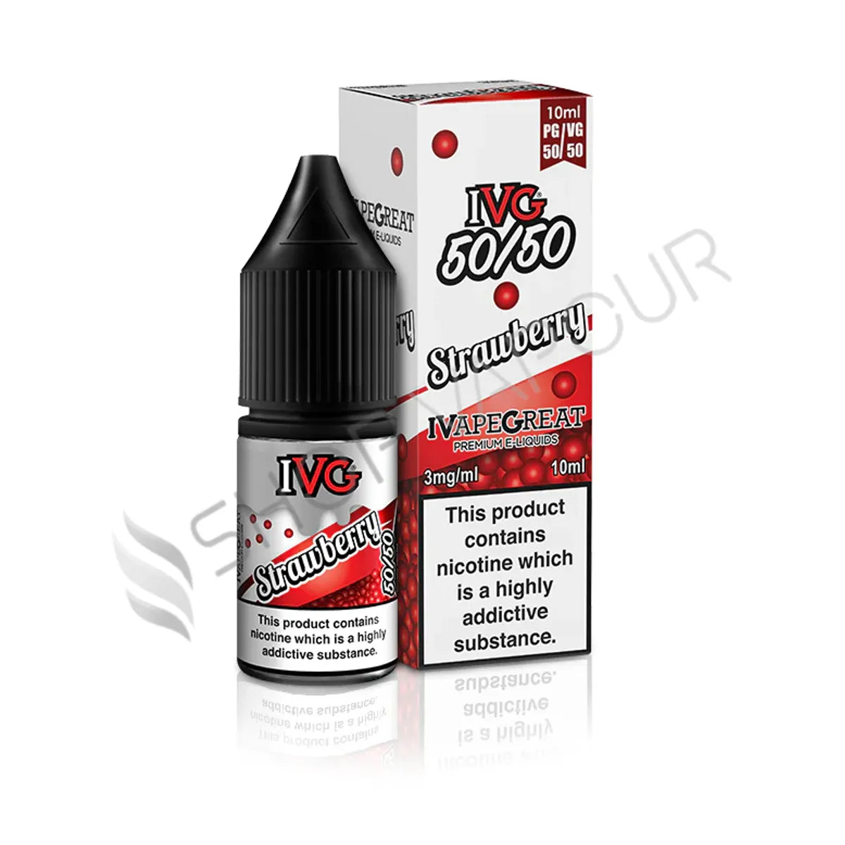 Strawberry 10ml E-Liquid by IVG 50/50