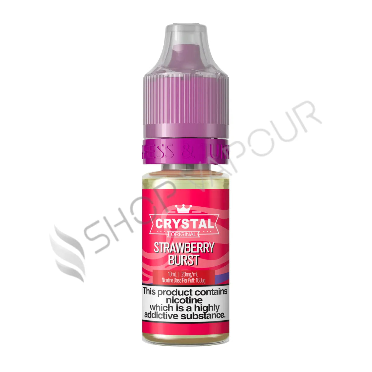 Strawberry Burst Nic Salt E-Liquid by SKE Crystal Original
