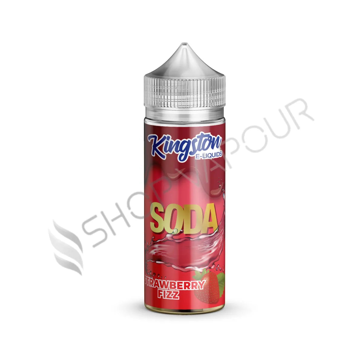 Strawberry Fizz 100ml Shortfill E-Liquid by Kingston Soda