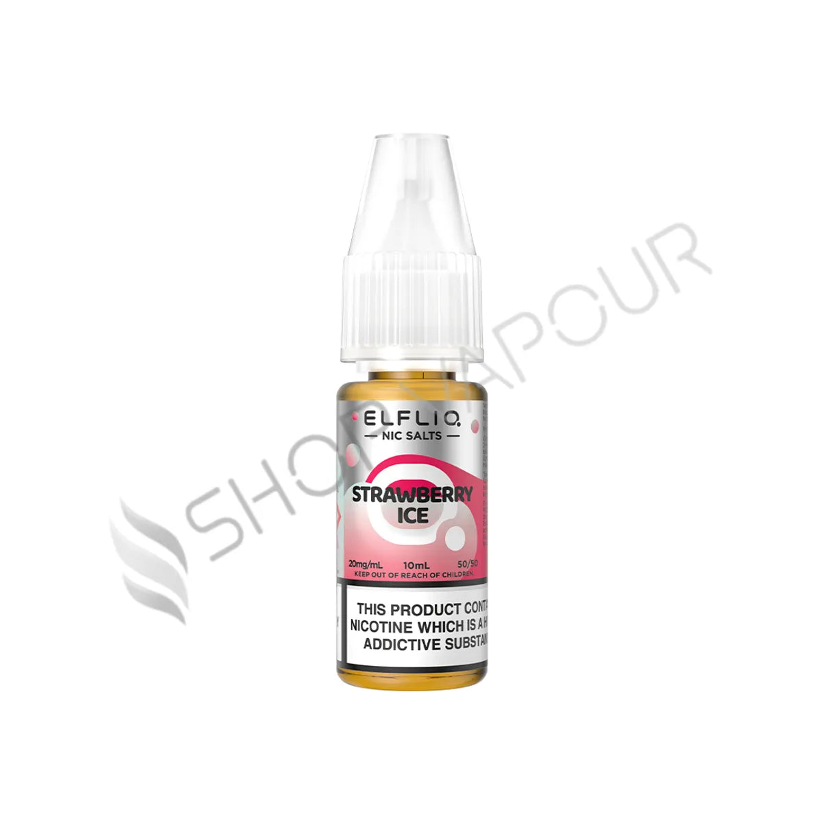 Strawberry Ice Nic Salt E-Liquid by Elf Bar Elfliq