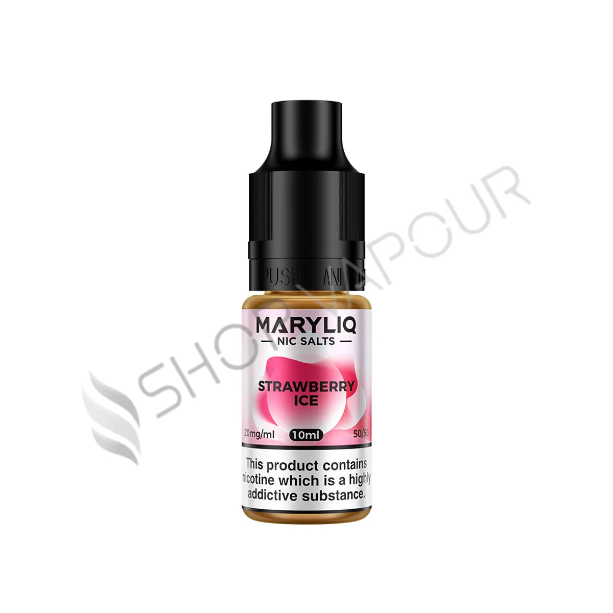 Strawberry Ice Nic Salt E-Liquid by Lost Mary Maryliq