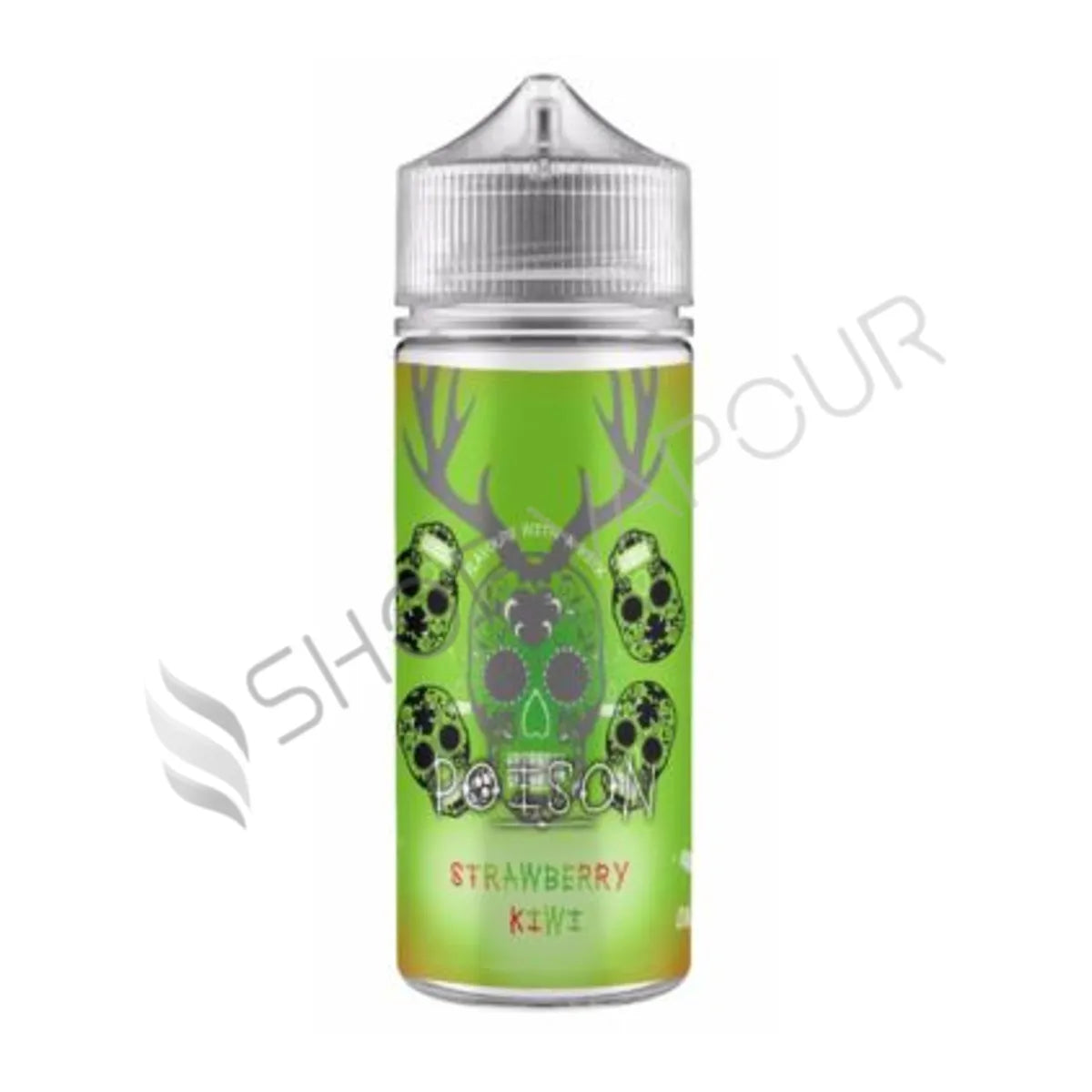 Strawberry Kiwi 100ml Shortfill E-Liquid by Poison