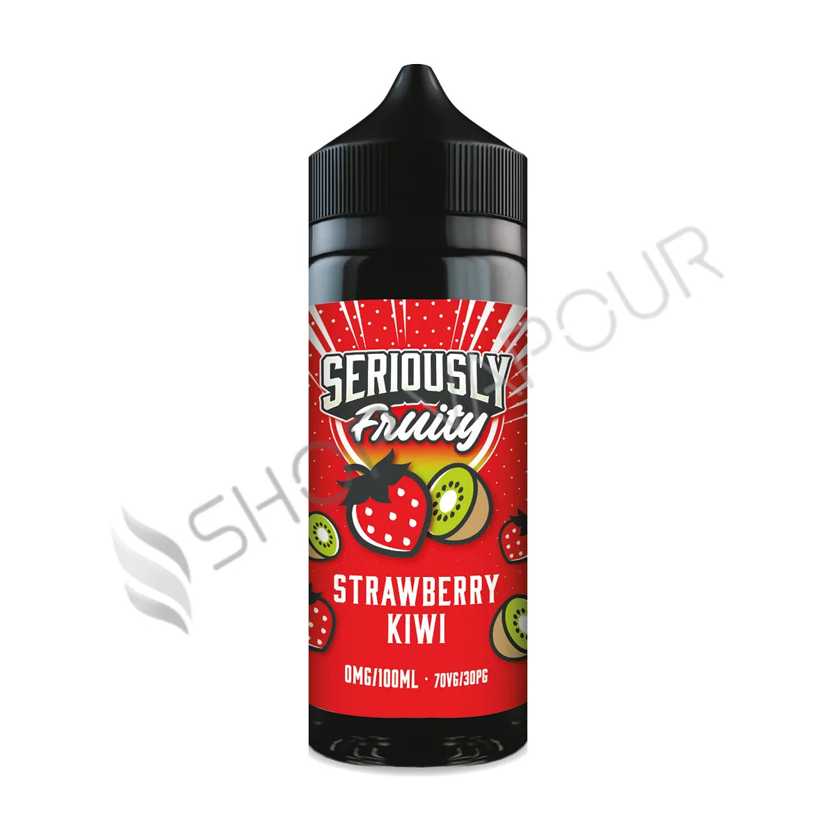 Strawberry Kiwi 100ml Shortfill E-liquid by Seriously Fruity