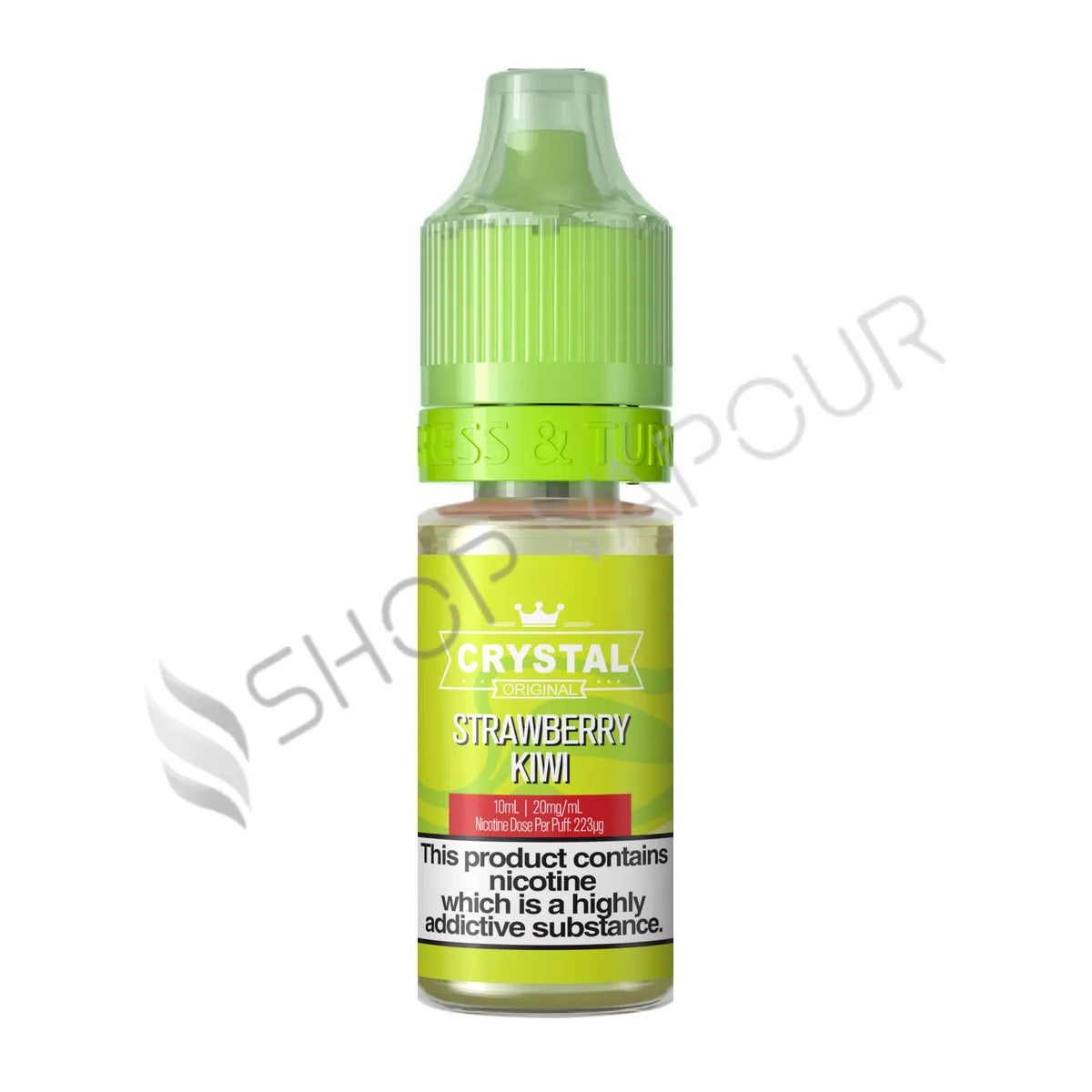 Strawberry Kiwi Nic Salt E-Liquid by SKE Crystal Original