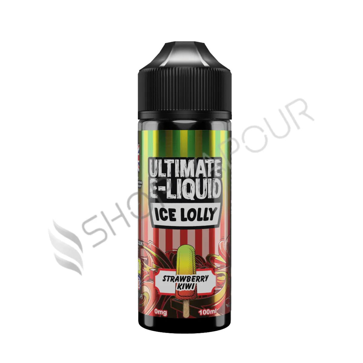 Strawberry Kiwi Nic Salt E-liquid by Ultimate Juice Ice Lolly