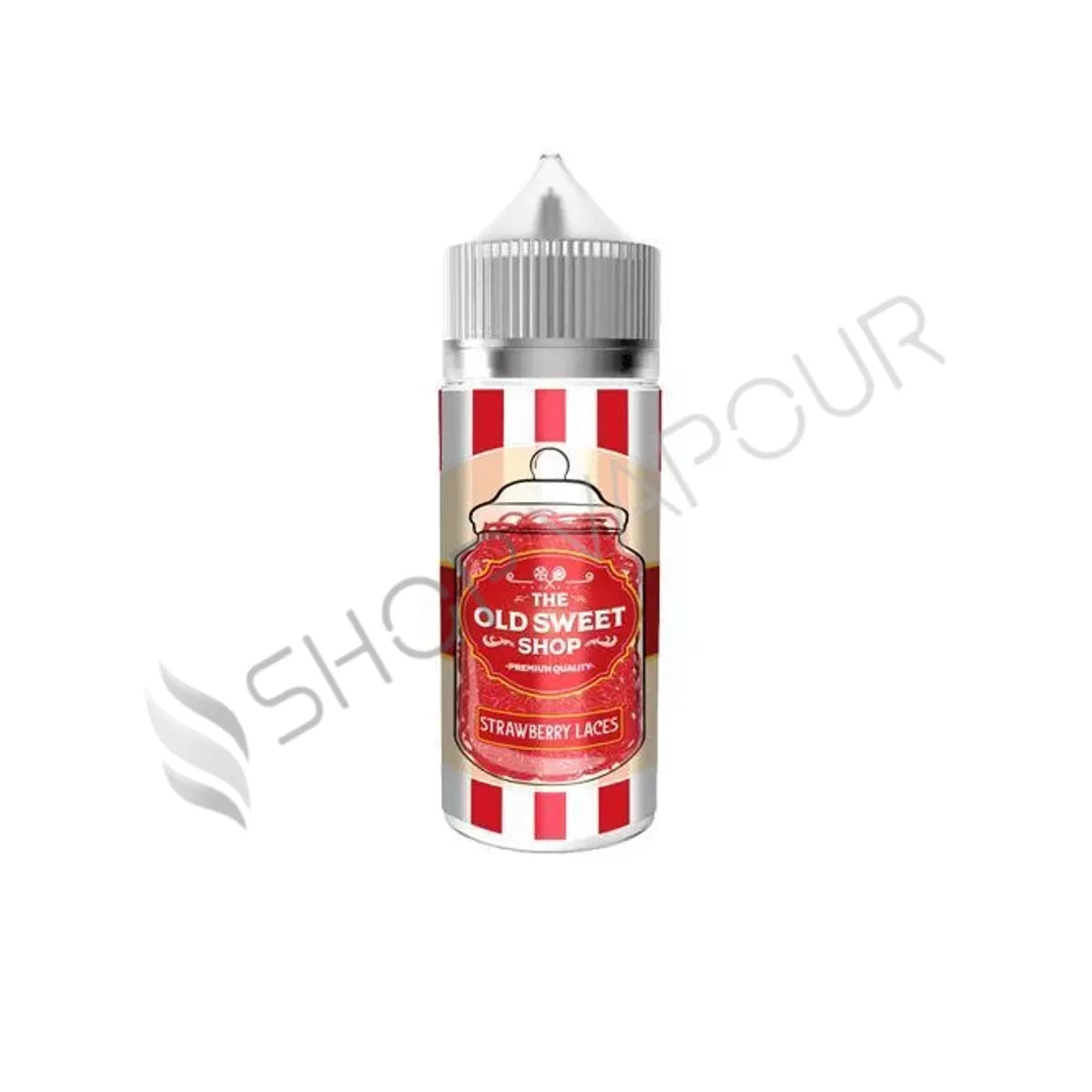 Strawberry Laces 100ml Shortfill E-Liquid by The Old Sweet Shop