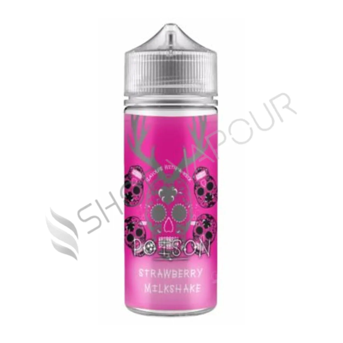 Strawberry Milkshake 100ml Shortfill E-Liquid by Poison