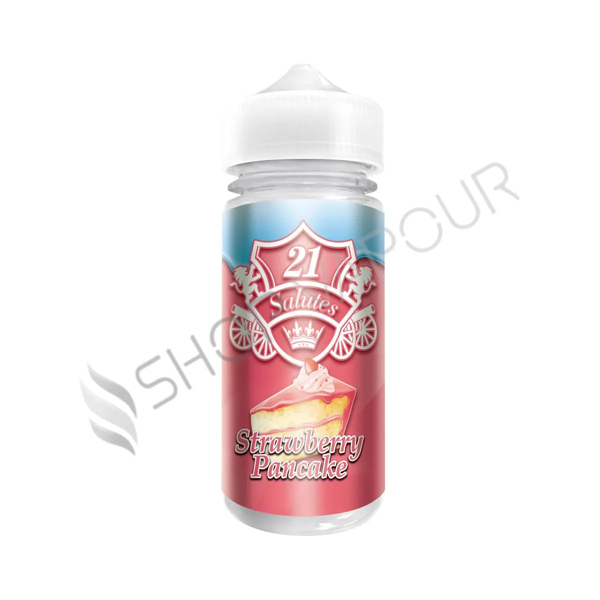 Strawberry Pancake 100ml Shortfill E-Liquid by 21 Salutes