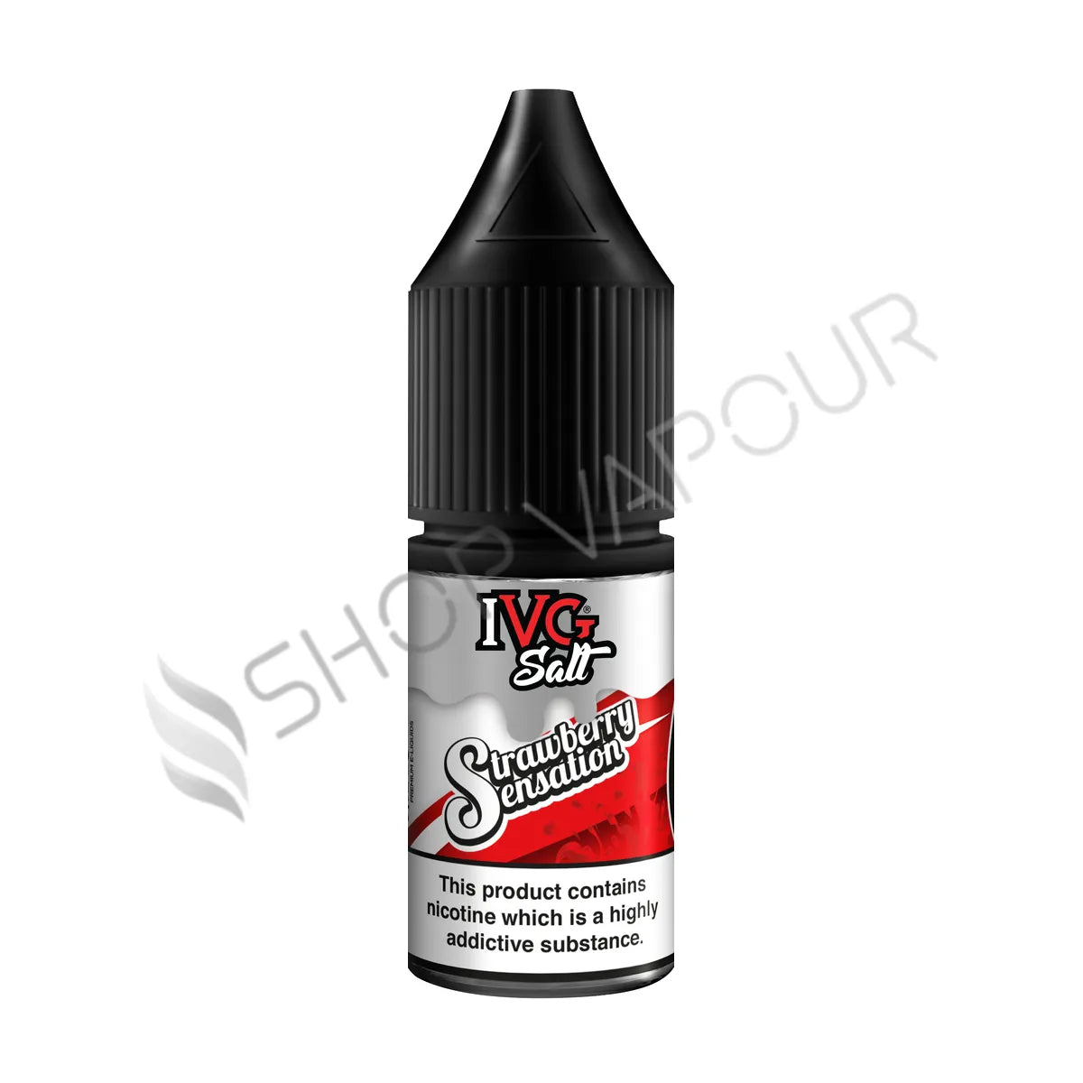 Strawberry Sensation Nic Salt E-Liquid by IVG Salts