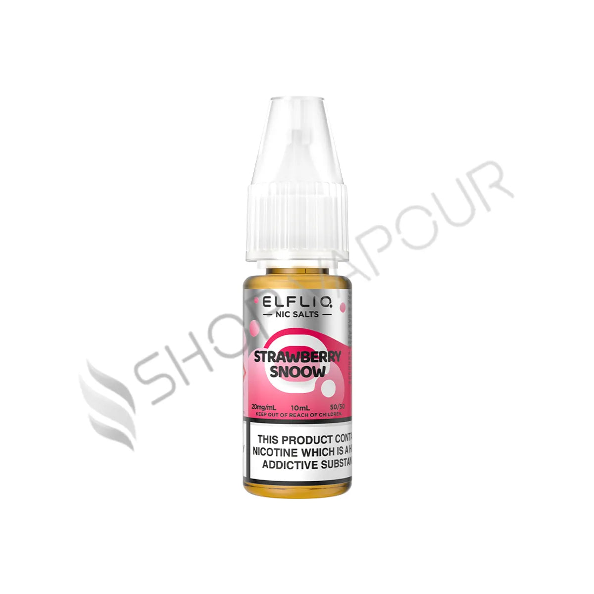 Strawberry Snoow Nic Salt E-Liquid by Elf Bar Elfliq