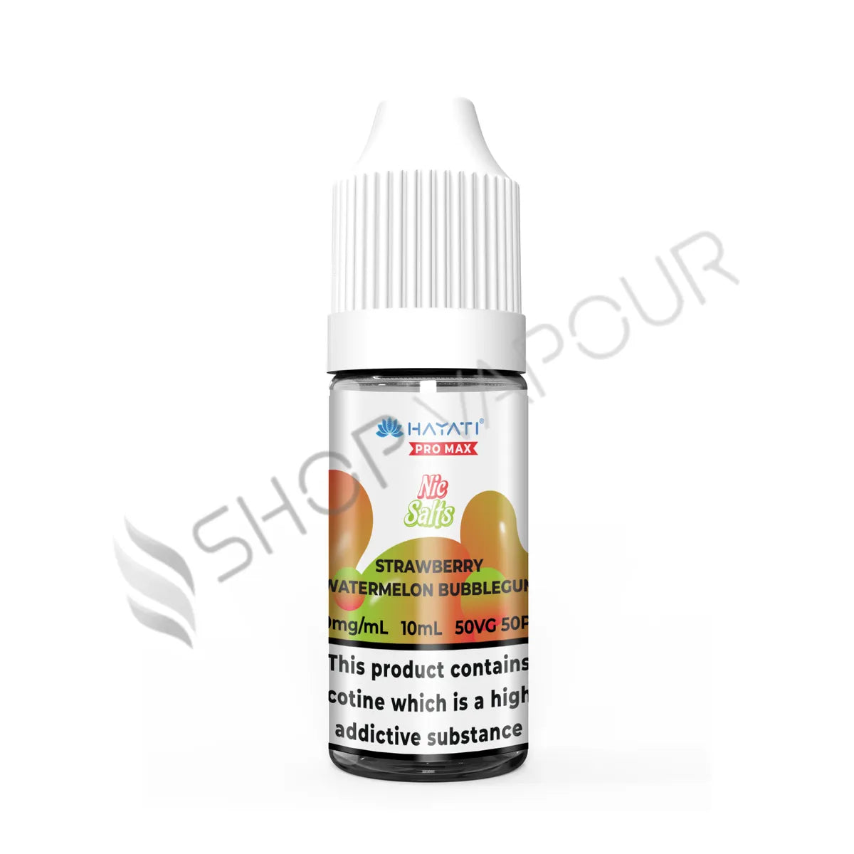 Strawberry Watermelon Bubblegum Nic Salt E-Liquid by Hayati Pro Max