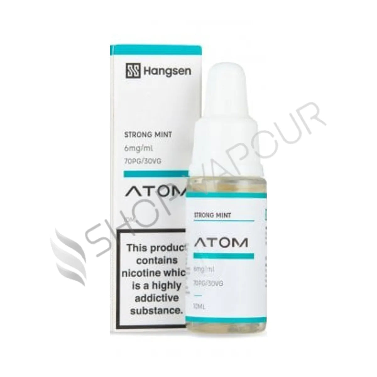 Strong Mint 10ml E-Liquid by Hangsen Atom