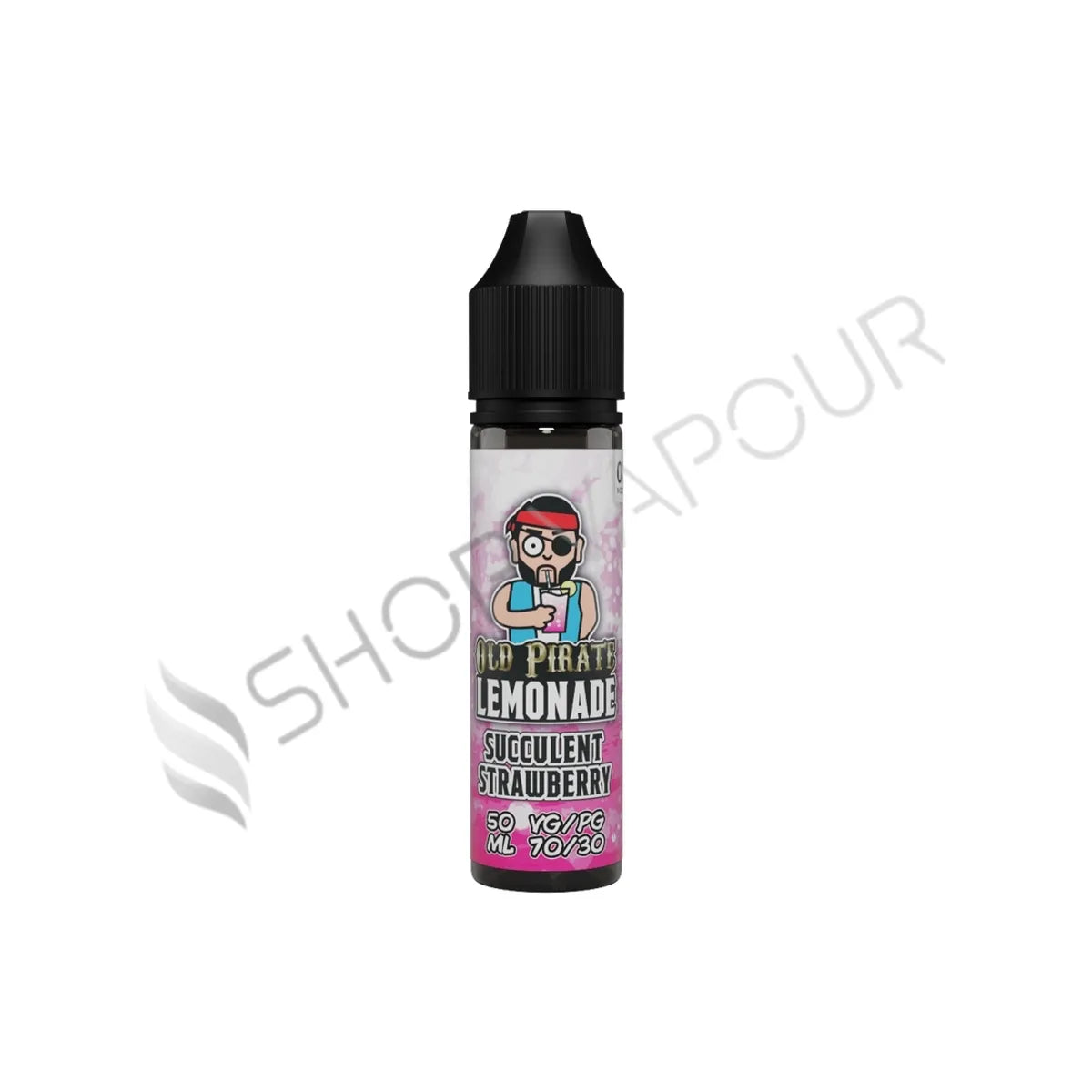 Succulent Strawberry 50ml Shortfill E-Liquid by Old Pirate Lemonade