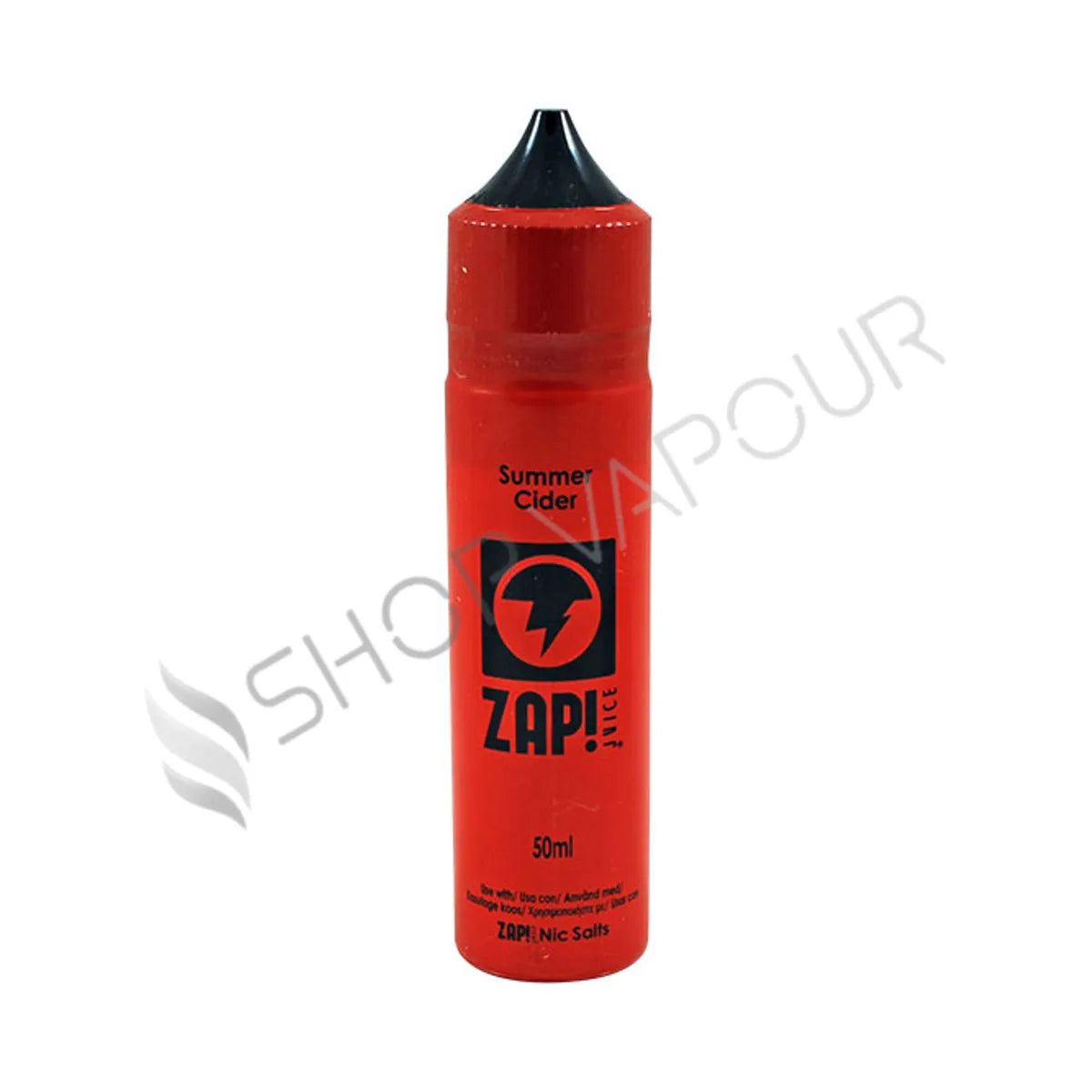 Summer Cider 50ml Shortfill E-Liquid by Zap Juice