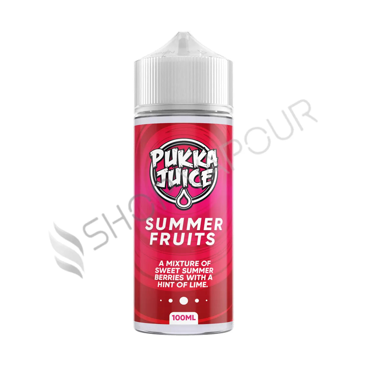 Summer Fruits 100ml Shortfill E-Liquid by Pukka Juice