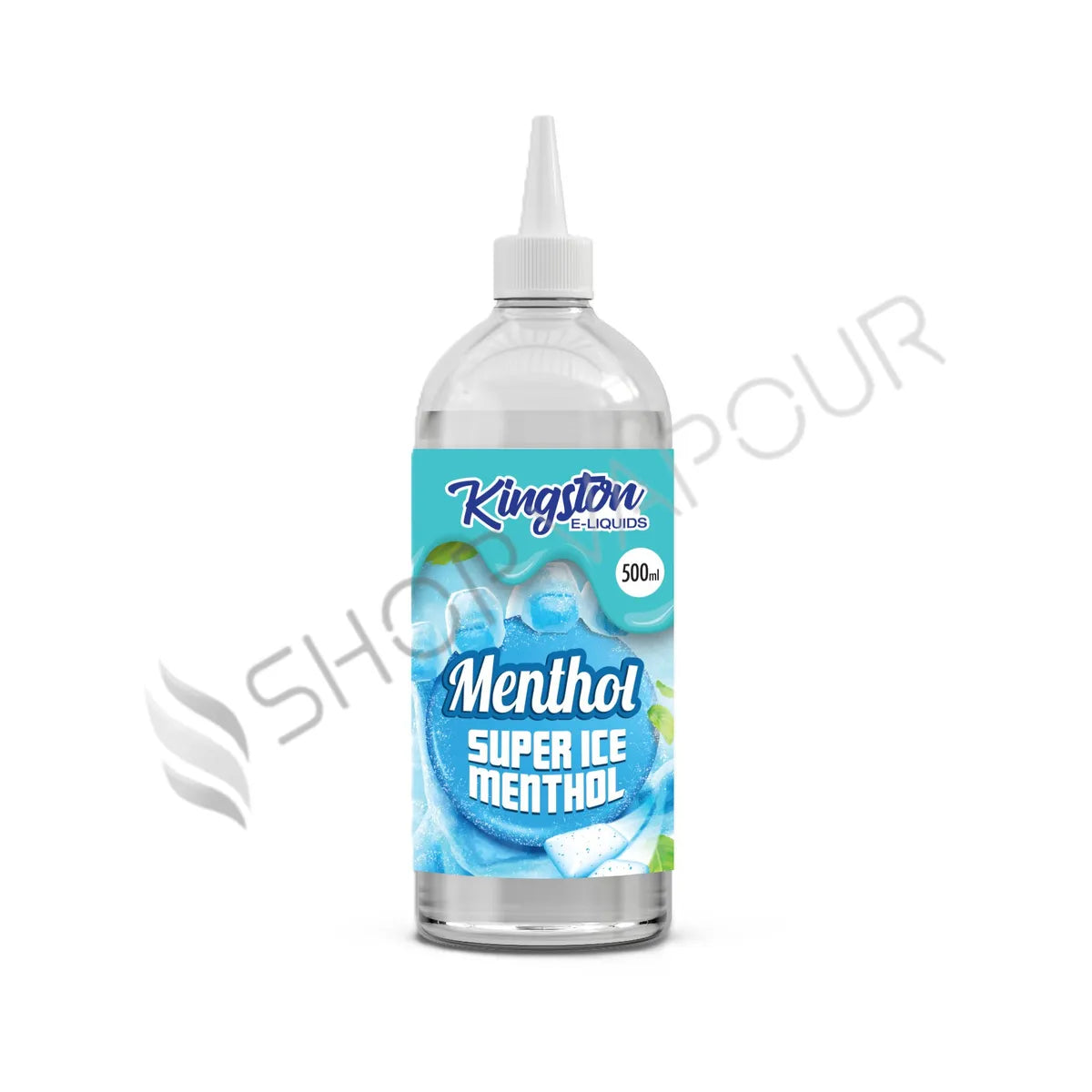 Super Ice Menthol 500ml Shortfill E-Liquid by Kingston
