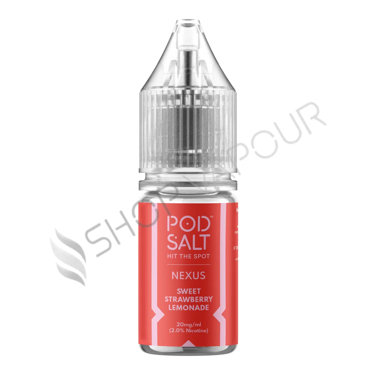 Sweet Strawberry lemonade Nic Salt E-Liquid by Pod Salt Nexus