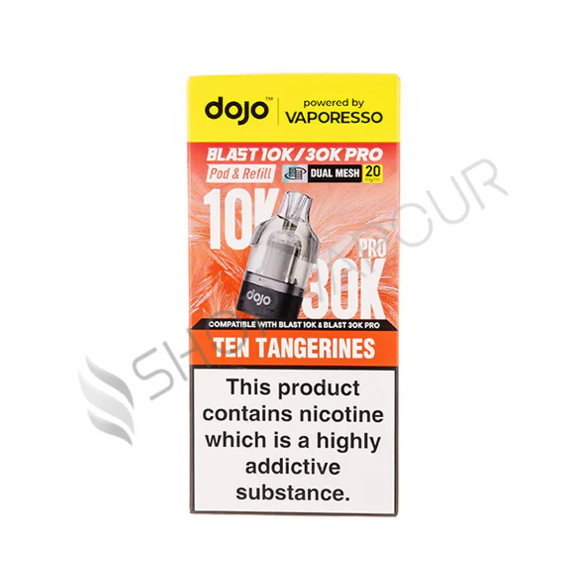 Ten Tangerines Dojo Blast 30K Pro Prefilled Pod & Refill by Vaporesso