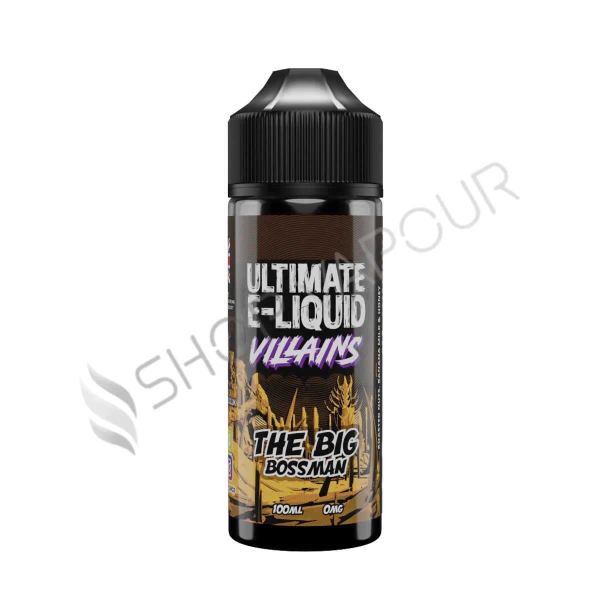 The Big Bossman 100ml Shortfill E-liquid by Ultimate Juice Villains