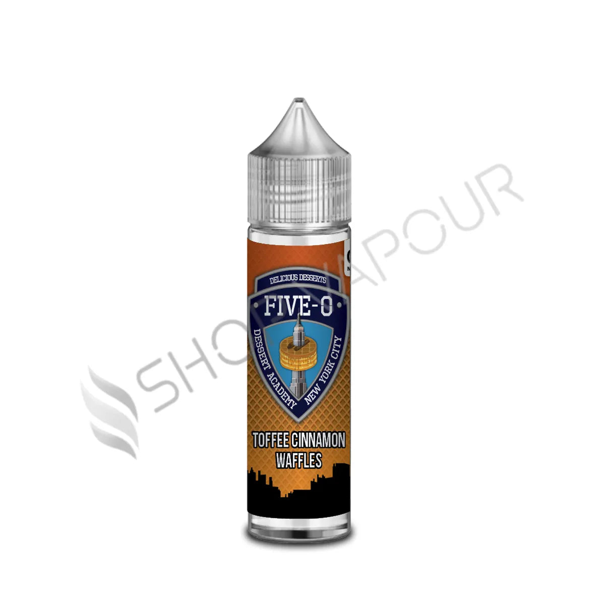 Toffee Cinnamon Waffle 50ml Shortfill E-Liquid by Five-O