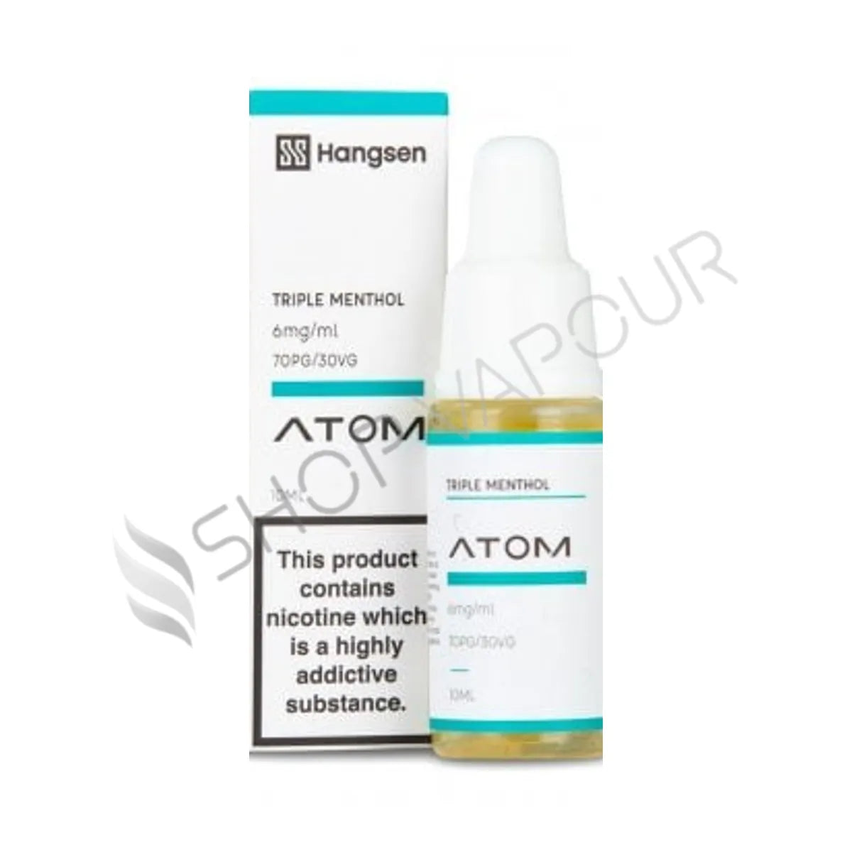 Triple Menthol 10ml E-Liquid by Hangsen Atom