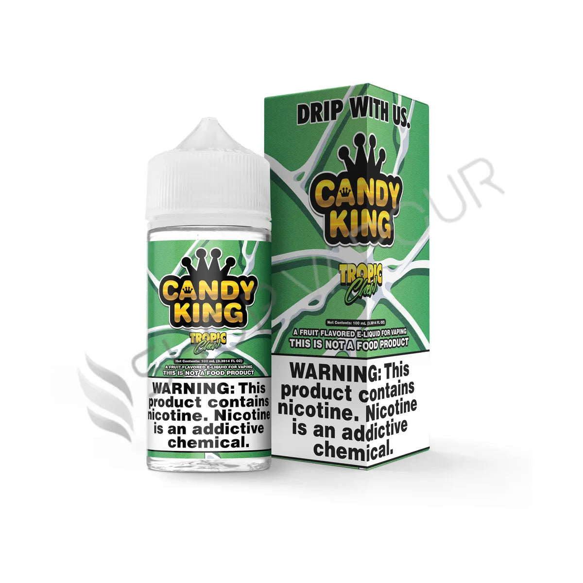 Tropic Chew 100ml Shortfill E-Liquid by Candy King