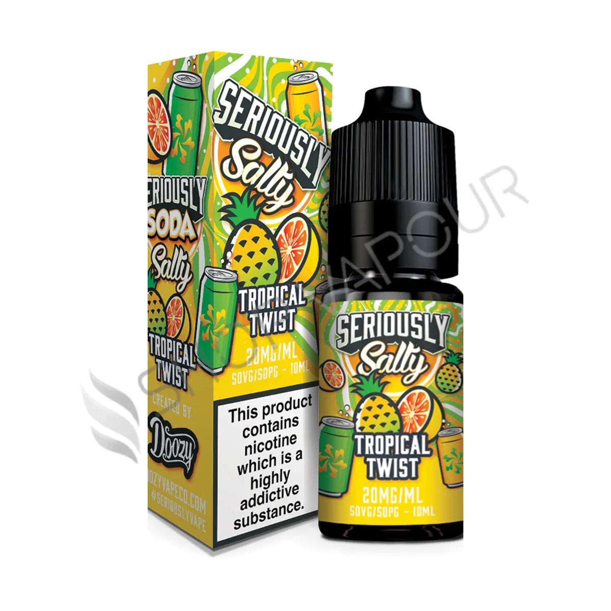 Tropical Twist Nic Salt E-liquid by Seriously Soda