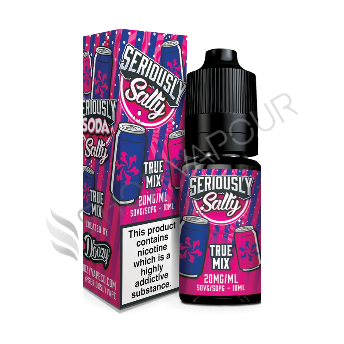 True Mix Nic Salt E-liquid by Seriously Soda