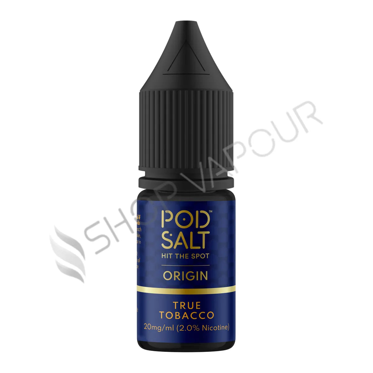 True Tobacco Nic Salt E-Liquid by Pod Salt Origin