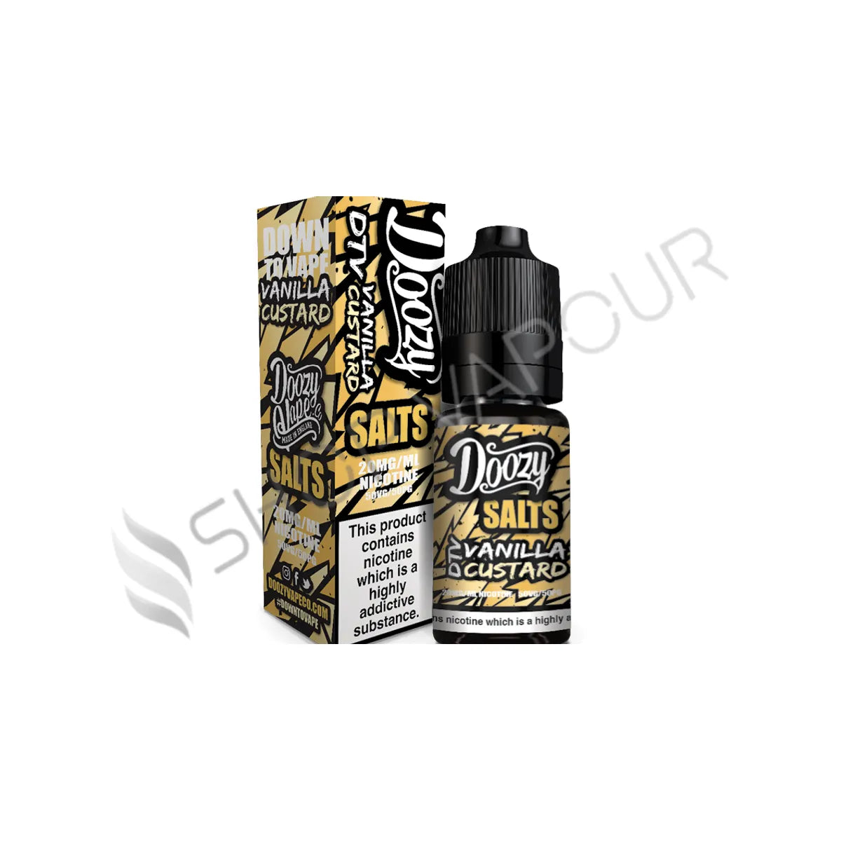 Vanilla Custard Nic Salt E-Liquid by Doozy Salts