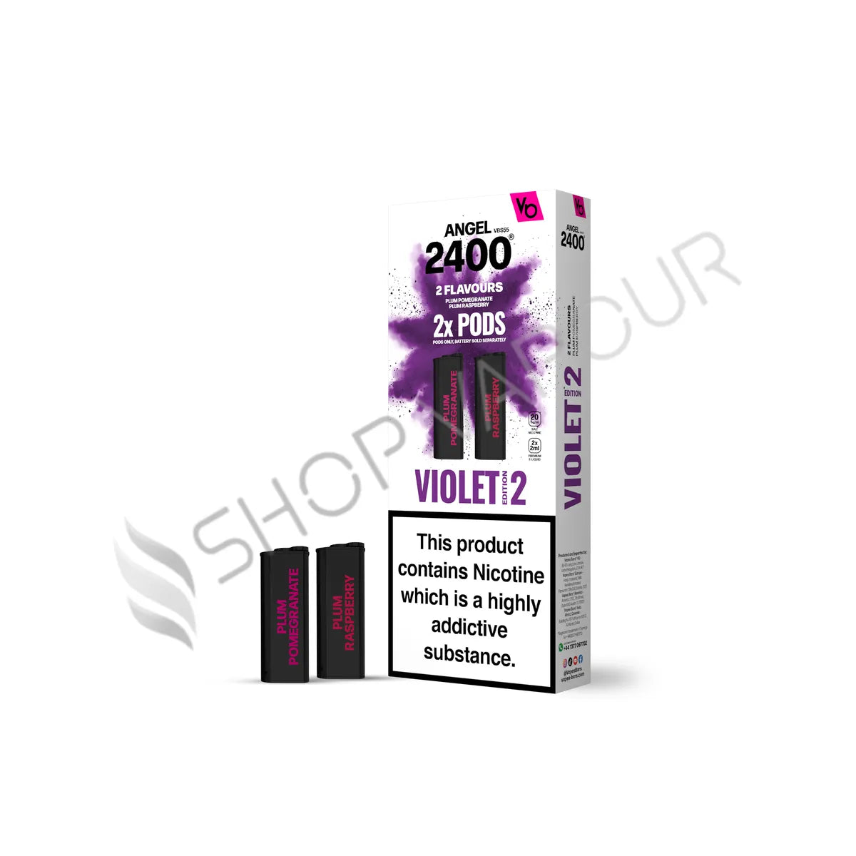 Violet Edition 2 Angel 2400 Prefilled Pods by Vapes Bars