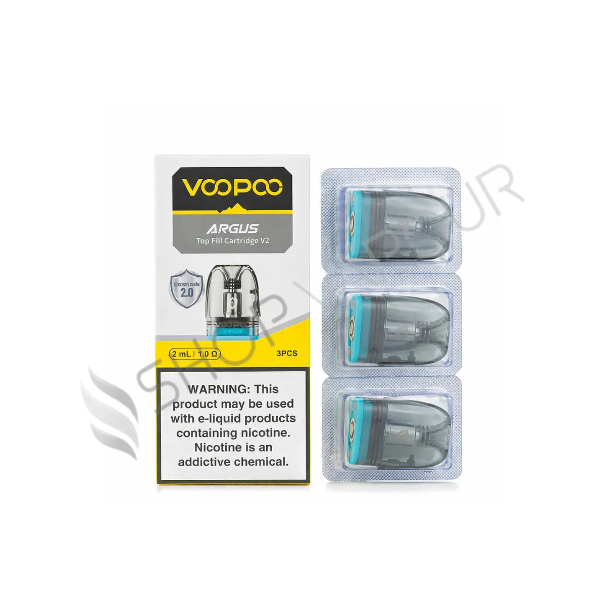 Voopoo Argus V2 Replacement Pods - 1.0 Ohm