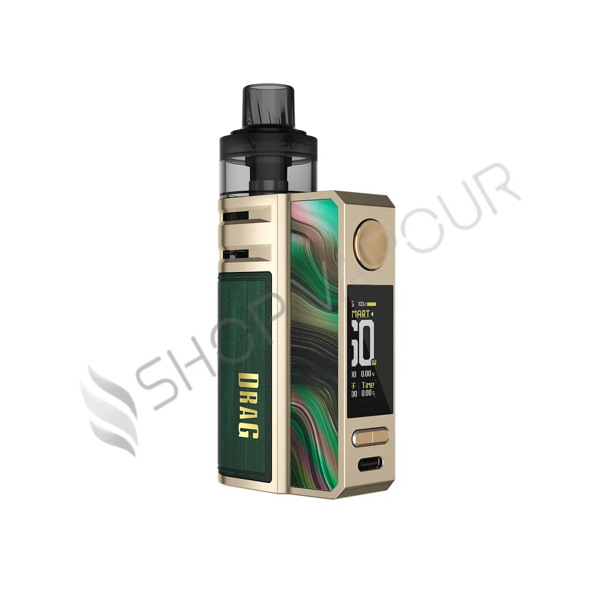 Voopoo Drag E60 Vape Kit - Streamers Green