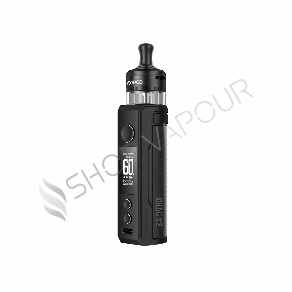 Voopoo Drag S2 Pod Vape Kit - Spray Black