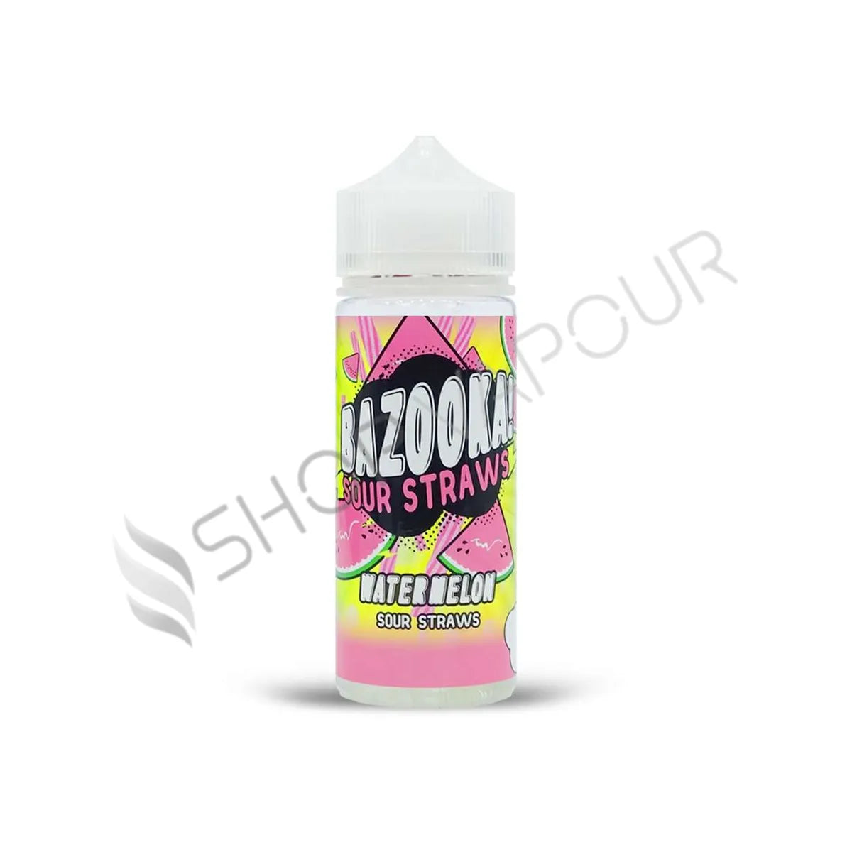 Watermelon 100ml Shortfill E-Liquid by Bazooka Sour Straws