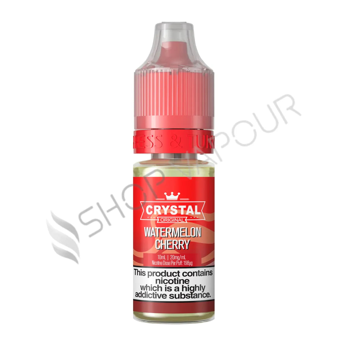 Watermelon Cherry Nic Salt E-Liquid by SKE Crystal Original