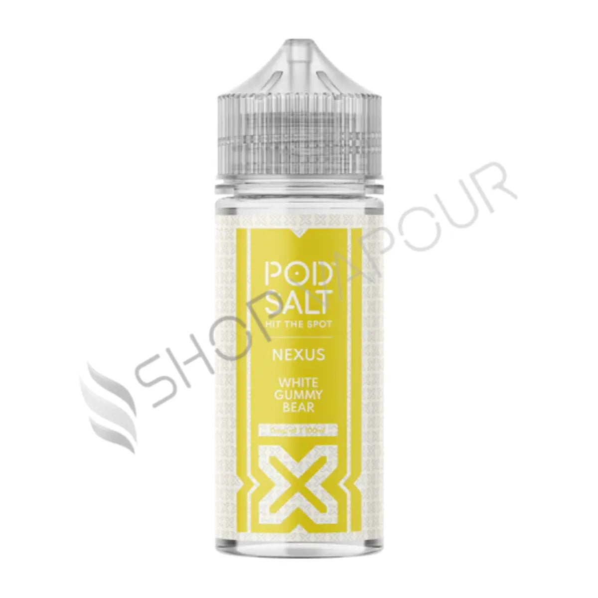 White Gummy Bear 100ml Shortfill E-Liquid by Pod Salt Nexus