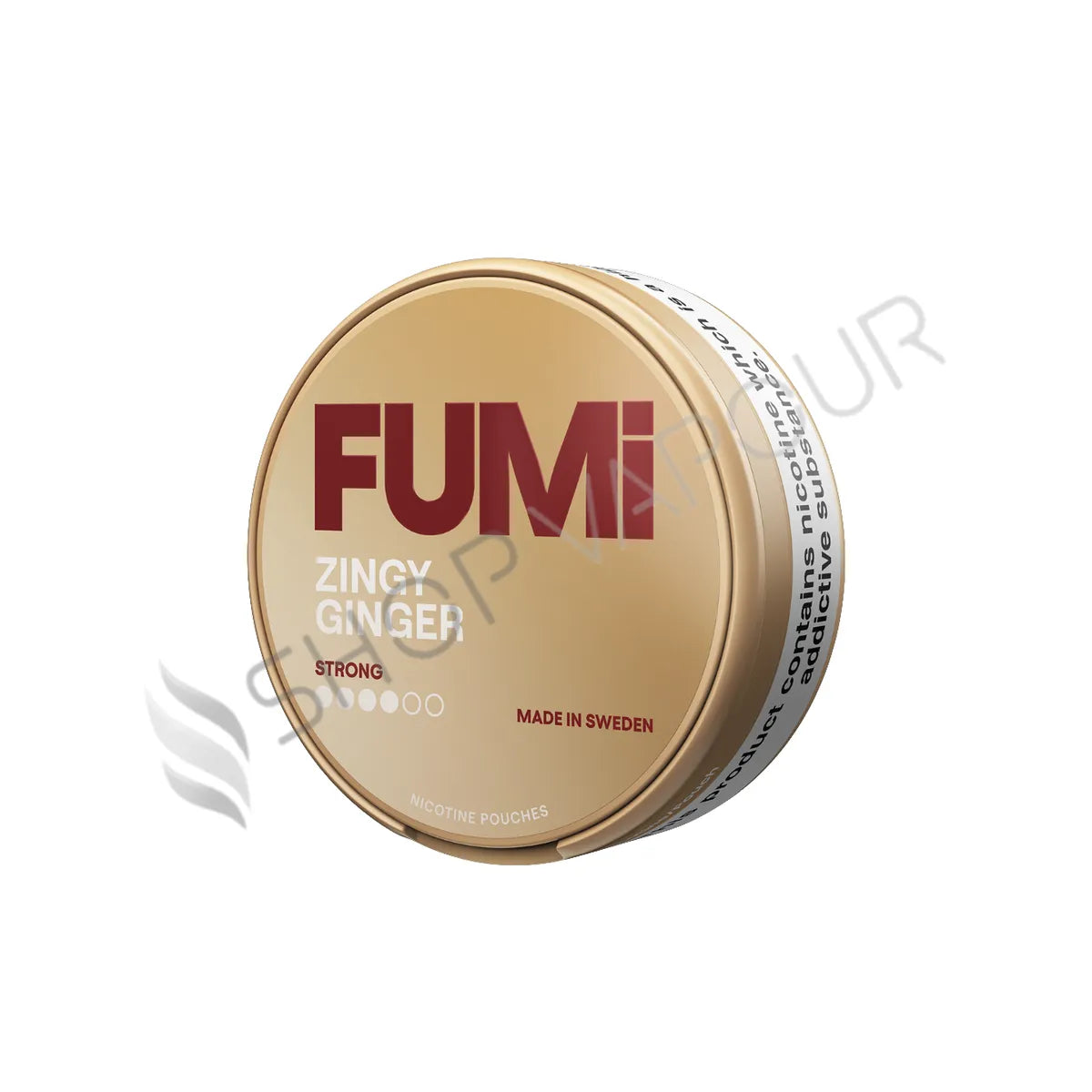 Zingy Ginger Nicotine Pouches by FUMI