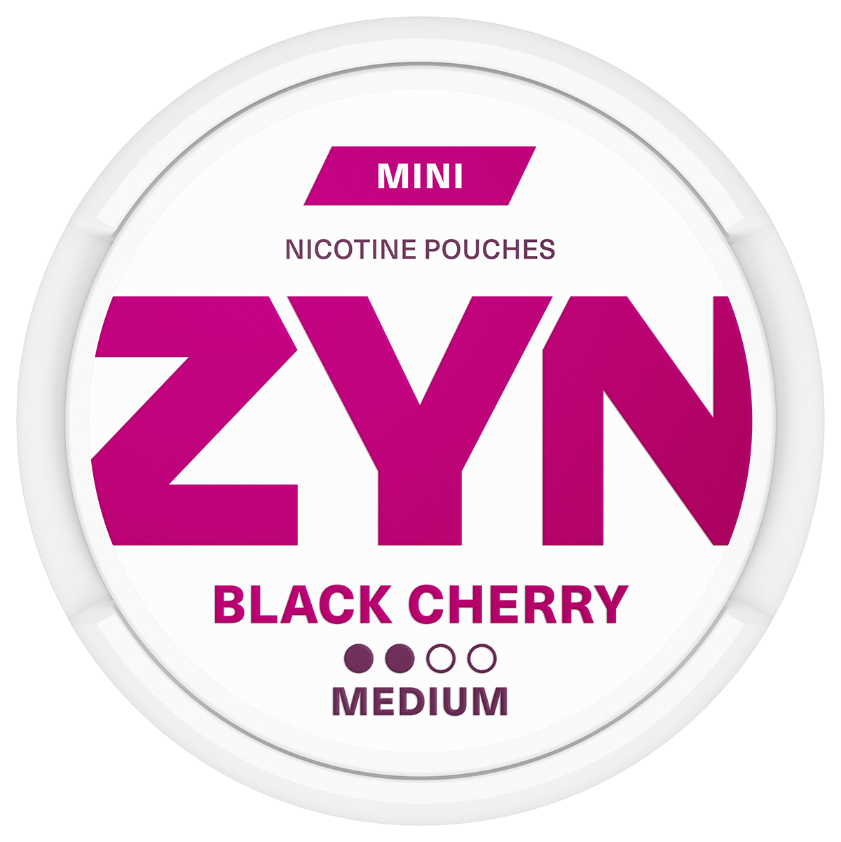 Black Cherry Mini Nicotine Pouches by ZYN