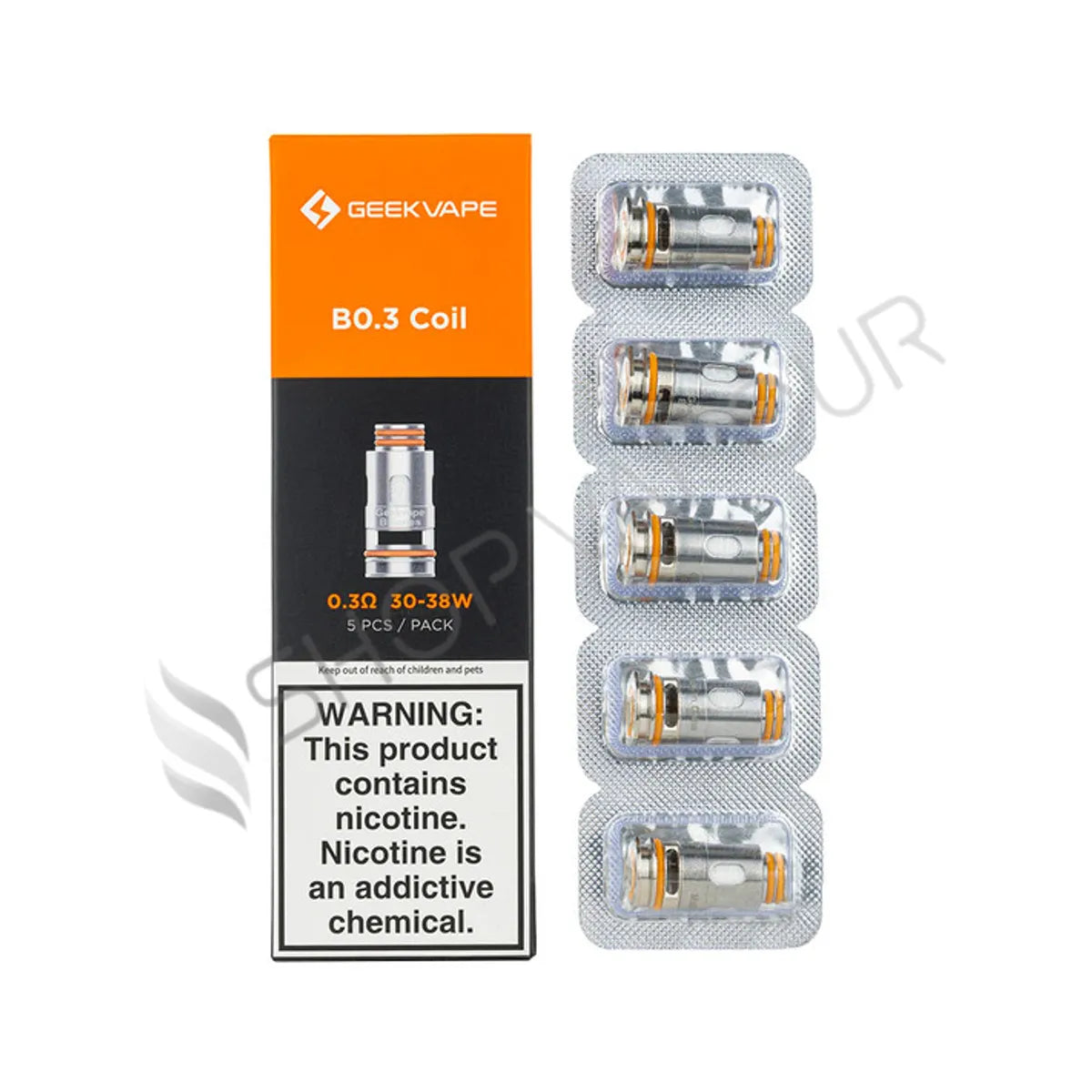 Geekvape B Series Replacement Coils - 0.3