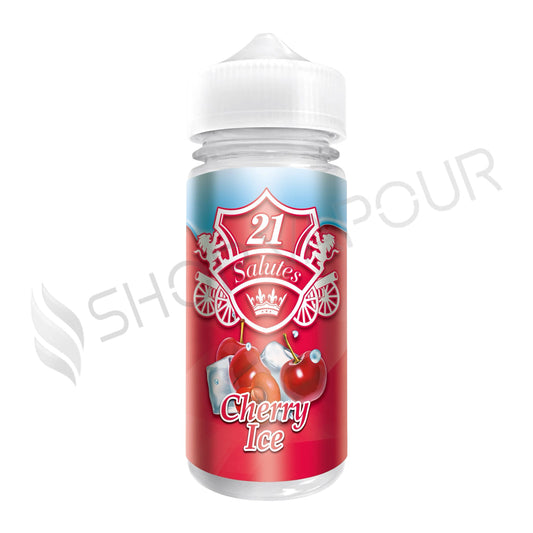 Cherry Ice 100ml Shortfill E-Liquid by 21 Salutes