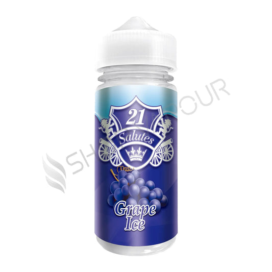 Grape Ice 100ml Shortfill E-Liquid by 21 Salutes
